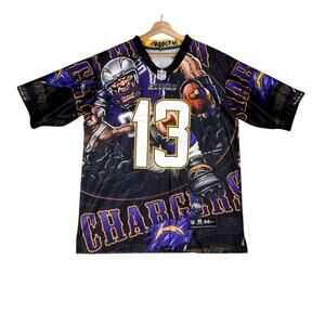 Nike NFL Keenan Allen #13 San Diego Chargers Jersey Men’s Size 44 Large Graphic